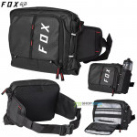 Cyklo oblečenie - Hydra vaky, Fox Lumbar hydration pack ľadvinová taška, čierna