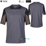 Cyklo oblečenie - Pánske, Fox Defend ss jersey graphite, šedá